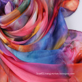 Wholesale new fashion lady chiffon silk scarf